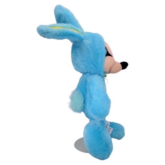 Disney Store Original Mickey Mouse Easter Bunny Rabbit Plush Blue 18” - Picture 4 of 7